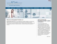 Tablet Screenshot of kplaw.com.cy
